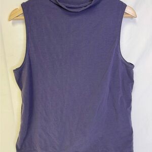 Athleta Sleeveless Lavender Muscle Tee
